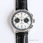 Swiss Grade 1 Breitling Premier Chronograph 42mm TW A7750 White Dial Watch